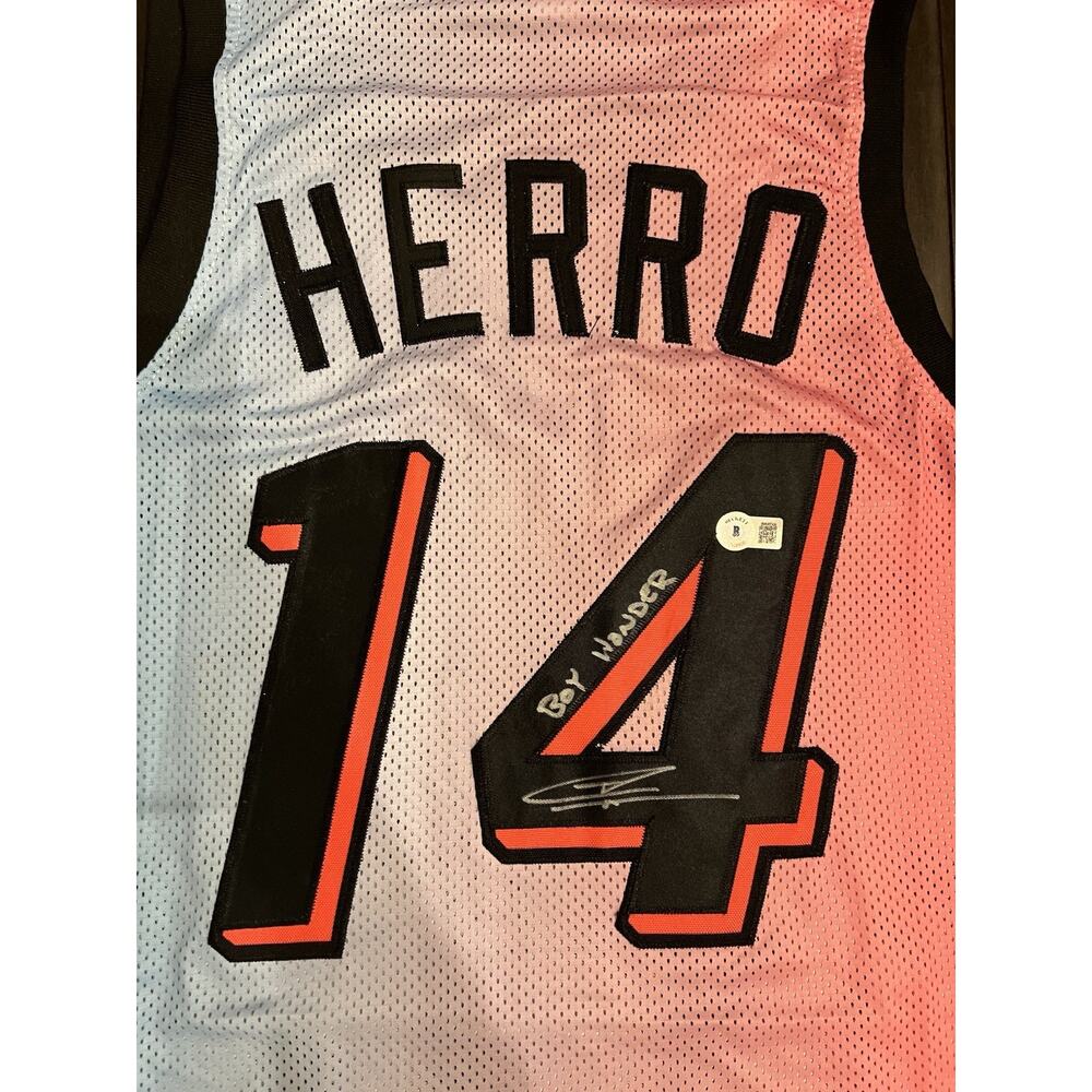 Tyler Herro Miami Heat Autographed Signed “Inscribed” Jersey🏖️ Beckett Cert!